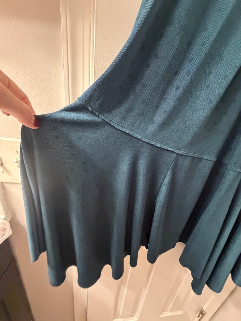 FREE PEOPLE FOREST GREEN SLEEVELESS DRESS - Picture 8 of 8